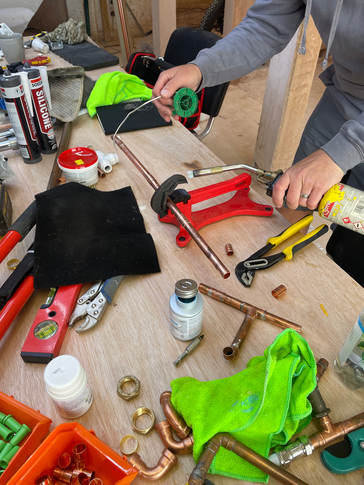 Hands-on practice on the 3-Day course — fresh from this summer