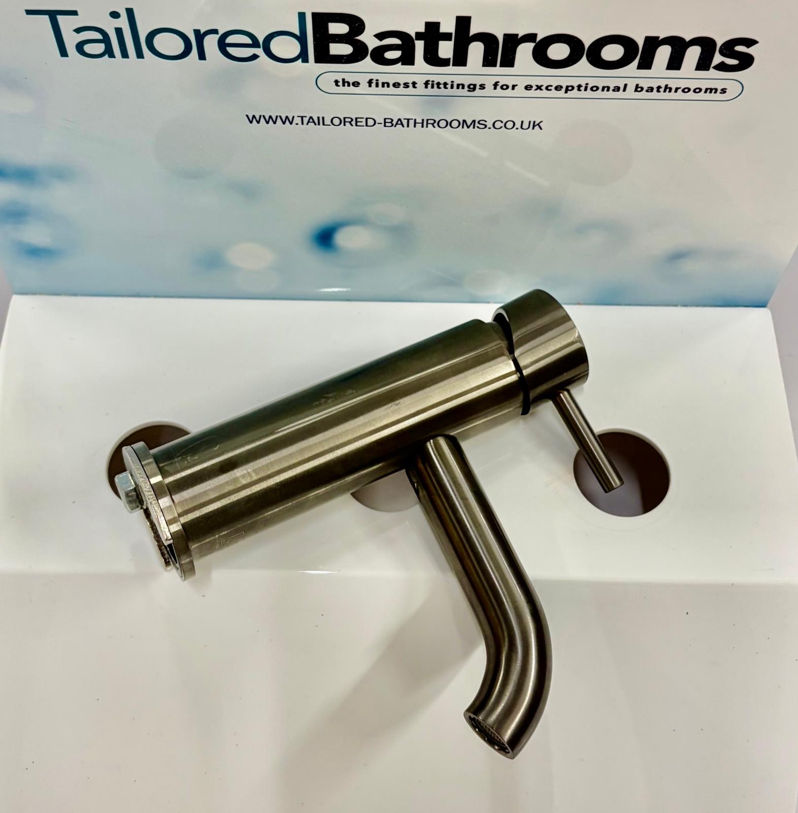 Basin Mixer – Gunmetal, round